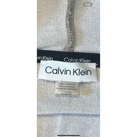 Calvin Klein Tan Hooded Jumpsuit WMNS L 00s Y2K Streetwear Urban Hip Hop Rare - Picture 7 of 8